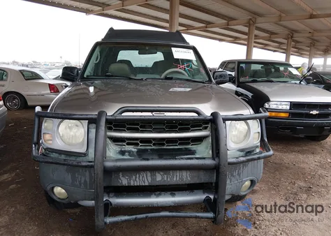2004 Nissan Xterra Se из США, поврежденный, VIN 5N1ED28T74C602088